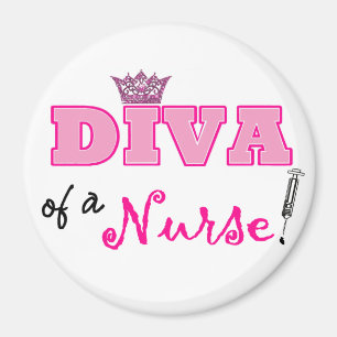 NURSEtude/Diva van een verpleegster. magneten