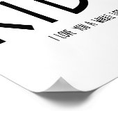 Nursey Decor | Afspeeldecor Poster (Hoek)