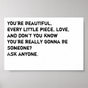 Nursey Decor, Playroom Decor, Inspirerend offertes Poster