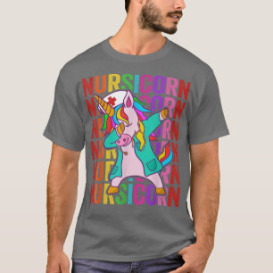 Nursicorn Unicorn APRN & NICU verpleegschool T-shirt