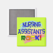 Nursing Assistants ROCK Magneet (Voorkant / Achterkant)