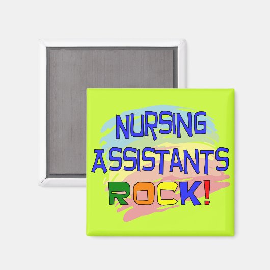 Nursing Assistants ROCK Magneet (Voorkant / Achterkant)