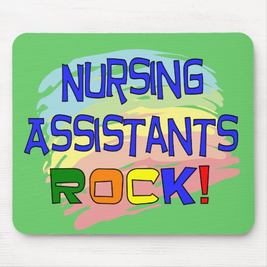 Nursing Assistants ROCK Muismat (Voorkant)