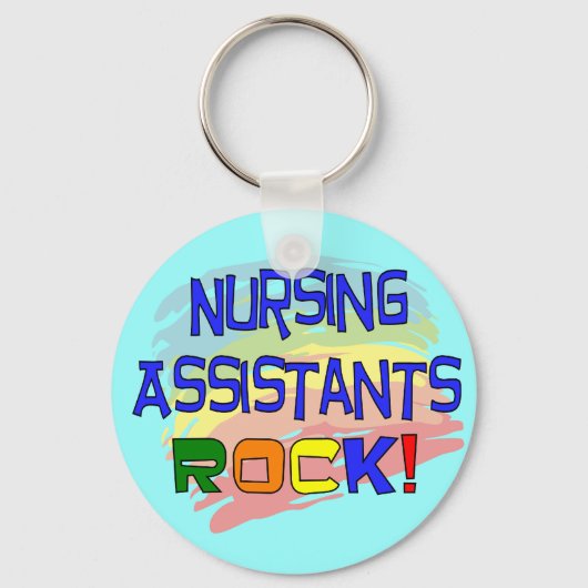 Nursing Assistants ROCK Sleutelhanger (Voorkant)
