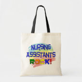Nursing Assistants ROCK Tote Bag (Voorkant)