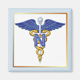 Nursing Caduceus Magneet