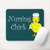 Nursing Chick Tekst Muismat (Met muis)