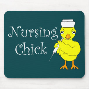 Nursing Chick Tekst Muismat