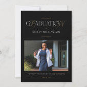 Nursing Degree Afstudeerder Aankondiging en uitnod (Voorkant)