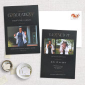 Nursing Degree Afstudeerder Aankondiging en uitnod