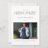 Nursing Degree Afstuderen Announcement Kaart (Voorkant)