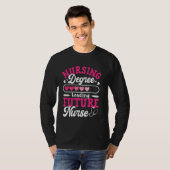 Nursing Degree Loading Future Nurse 1 T-shirt (Voorkant volledig)