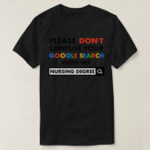 Nursing Degree T-shirt (Design voorkant)