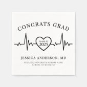 Nursing Doctor Medical Afstuderen Servet (Voorkant)