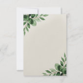 Nursing graduation invitation, custom graduation  (Achterkant)