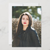 Nursing Graduation Invitation | RN Nurse Party Inv Kaart (Achterkant)