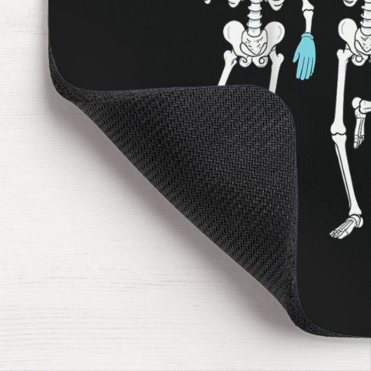 Nursing Halloween Skeleton Nurse Healthcare Soky N Muismat (Hoek)