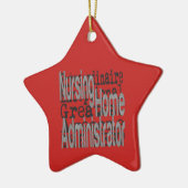 Nursing Home Administrator Keramisch Ornament (Links)