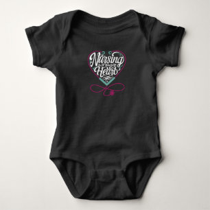 Nursing is a Work of Heart Romper