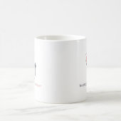 Nursing Is A Work Of Heart Stethoscope Coffee Mug Koffiemok (Center)
