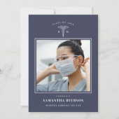 Nursing Medical Afstuderen Invitation Save The Date (Voorkant)