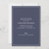 Nursing Medical Afstuderen Invitation Save The Date (Achterkant)