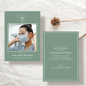 Nursing Medical Afstuderen Invitation Save The Date