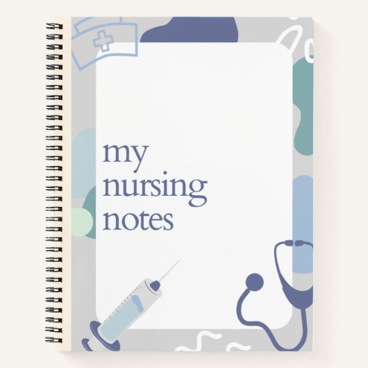 Nursing notebook notitieboek (Voorkant)