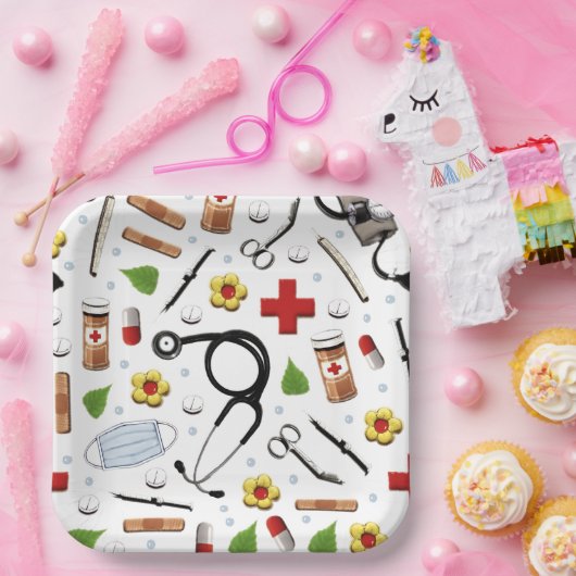 Nursing Party Papieren Bordje (Feest)