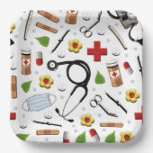 Nursing Party Papieren Bordje (Voorkant)