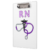 Nursing RN Stethoscoop Klembord (Links)