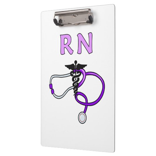 Nursing RN Stethoscoop Klembord (Links)