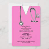 Nursing School Afstudeerder 2025 Feest Kaart (Voorkant)