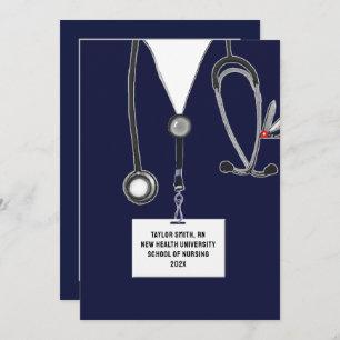 Nursing School Afstudeerder Party Kaart