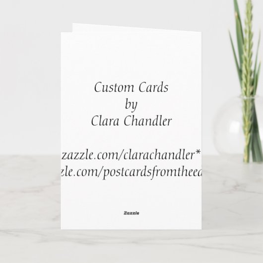 Nursing School Graduation Kaart (Achterkant)