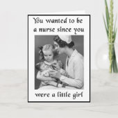 Nursing School Graduation Kaart (Voorkant)