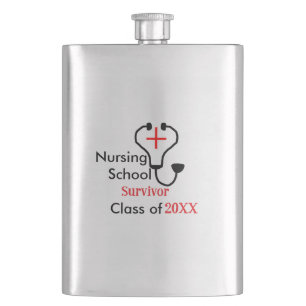 Nursing School overlevende klasse van 20XX medisch Flacon