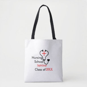 Nursing School overlevende klasse van 20XX medisch Tote Bag