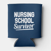 Nursing School Survivor grappige koelbox Blikjeskoeler (Voorkant)