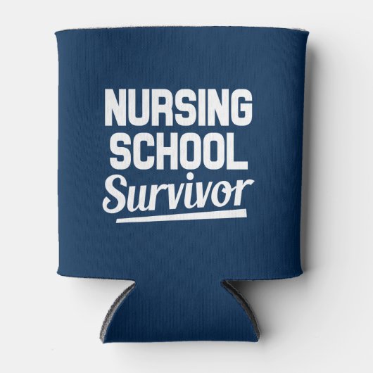 Nursing School Survivor grappige koelbox Blikjeskoeler (Voorkant)