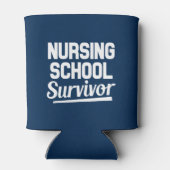 Nursing School Survivor grappige koelbox Blikjeskoeler (Achterkant)