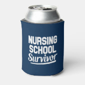 Nursing School Survivor grappige koelbox Blikjeskoeler (Blikje Achterkant)