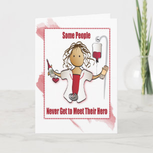 Nursing Thank You Card Kaart