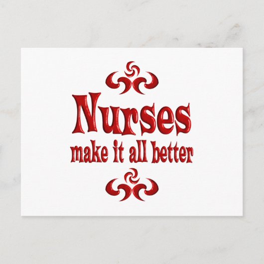 NURSUSSEN MAKEN HET ALLEMAAL BETER BRIEFKAART (Voorkant)