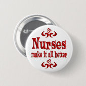 NURSUSSEN MAKEN HET ALLEMAAL BETER RONDE BUTTON 5,7 CM (Voorkant /achterkant)