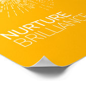 Nurture Brilliance Poster (Hoek)
