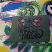 Nurture Natuur Dragonfly Art Earth Day Notitiekaartje