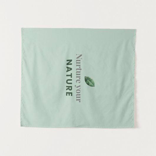 Nurture Your Nature Minimal Motivational Wall Tape Wandkleed (Voorkant (horizontaal))