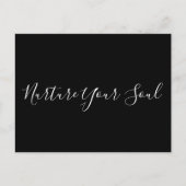 Nurture Your Soul Briefkaart (Voorkant)