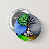 Nurtured Spirit Ronde Button 5,7 Cm (Voorkant /achterkant)